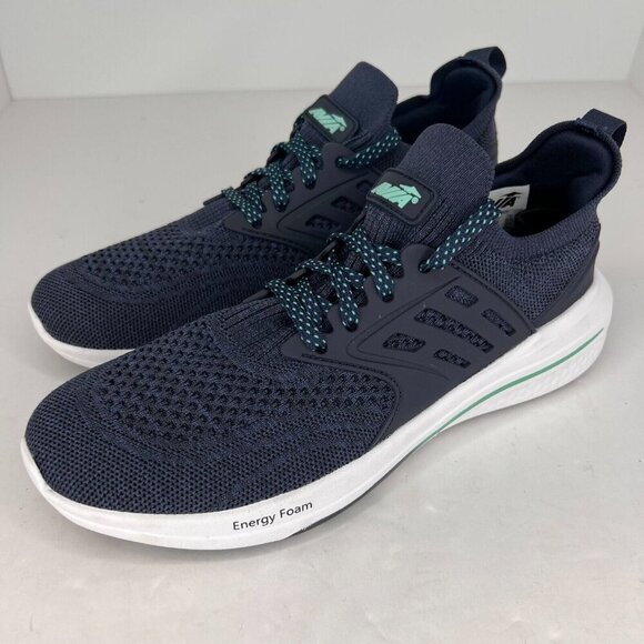 Avia Womens Navy Blue Energy Foam Caged Knit Low Top Size 7.5 Running Shoes - Picture 1 of 8